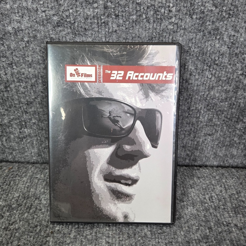 The 32 Accounts (2009) On Side Films DVD Ryan Sawyer Water Ski Documentary RARE